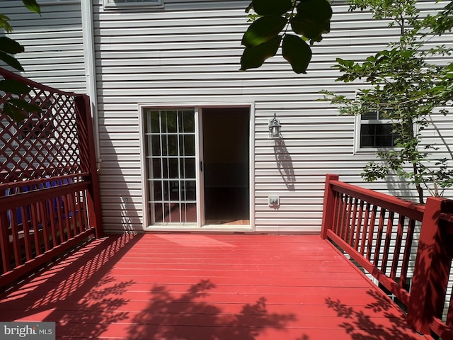4407 Stanford Ct, Owings Mills, MD 21117 - view of wooden deck