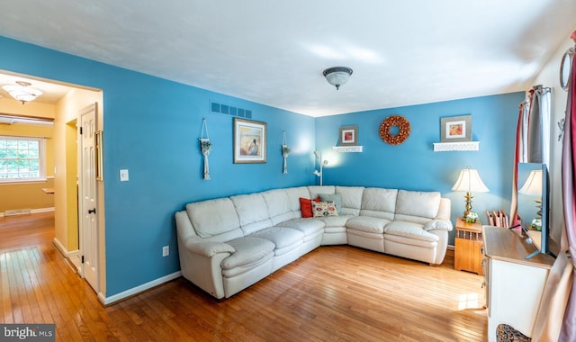 118 Roboda Blvd, Royersford, PA 19468 - living room with wood-type flooring and baseboards