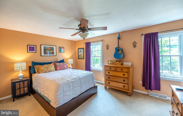 118 Roboda Blvd, Royersford, PA 19468 - bedroom with light colored carpet and a ceiling fan