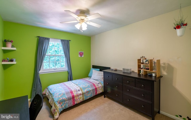 118 Roboda Blvd, Royersford, PA 19468 - bedroom featuring light colored carpet and a ceiling fan