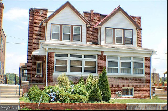 231 N Penn St, West Chester, PA 19380 - view of front facade with brick siding