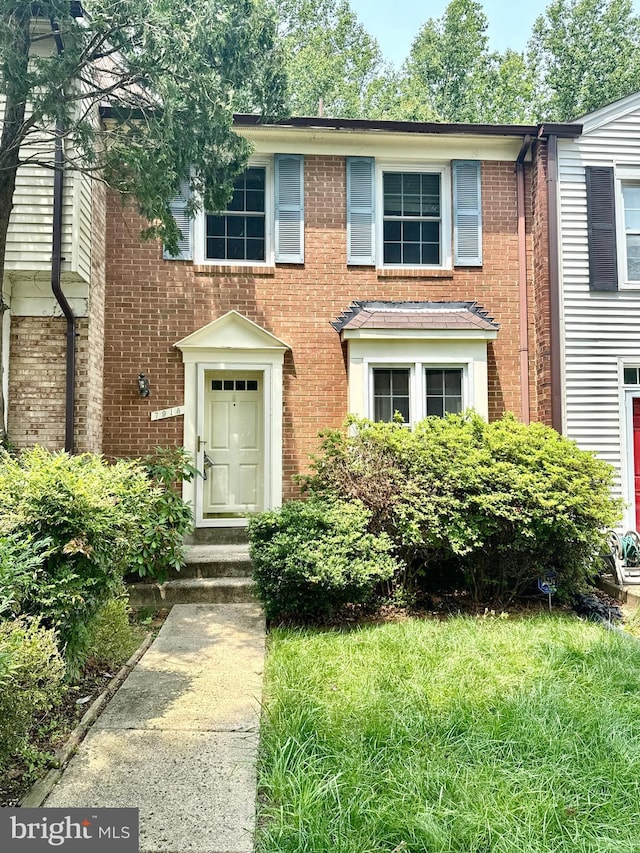 7918 Pebble Brook Ct, Springfield, VA 22153 - view of front of property featuring brick siding