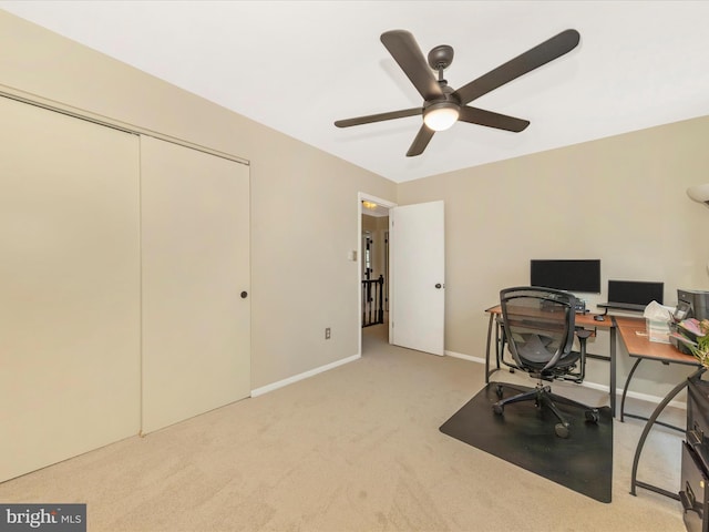 24129 Pecan Grove Ln, Gaithersburg, MD 20882 - office space with carpet flooring and ceiling fan