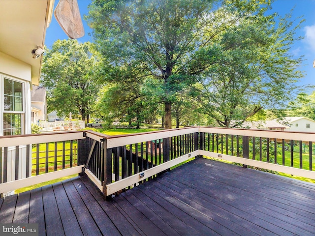 24129 Pecan Grove Ln, Gaithersburg, MD 20882 - view of wooden terrace