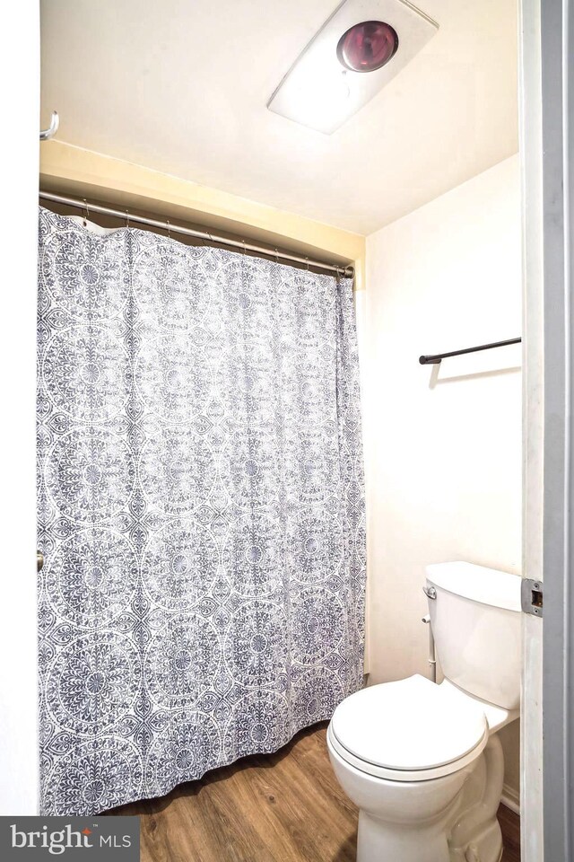 15101 Interlachen Dr Unit 1-126, Silver Spring, MD 20906 - bathroom featuring toilet and wood finished floors