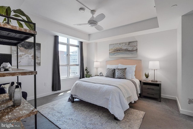 1025 1st St SE Unit 809, Washington, DC 20003 - bedroom with carpet floors and a ceiling fan