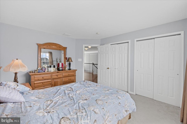 102 Windsor, Swedesboro, NJ 08085 - bedroom with two closets and carpet floors