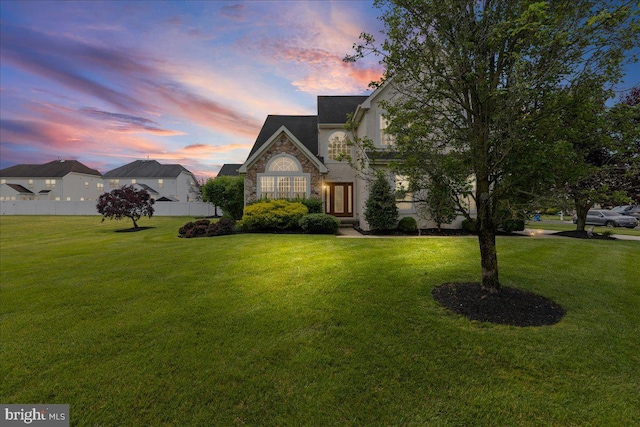 102 Windsor, Swedesboro, NJ 08085 - view of front of house with stone siding