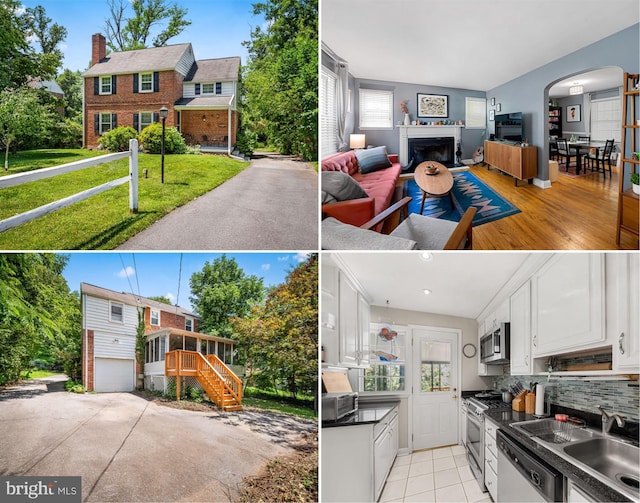 808 Olmstead Rd, Baltimore, MD 21208 - view of a document with a collage of images