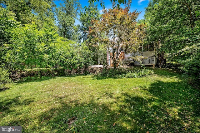 808 Olmstead Rd, Baltimore, MD 21208 - view of grassy yard