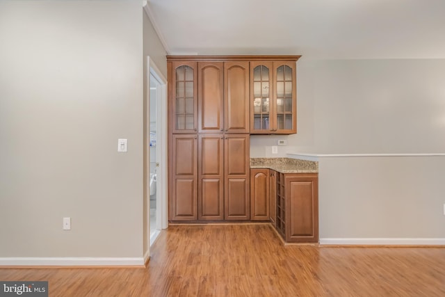 1458 Columbia Rd NW Unit 109, Washington, DC 20009 - bar with light wood finished floors and baseboards