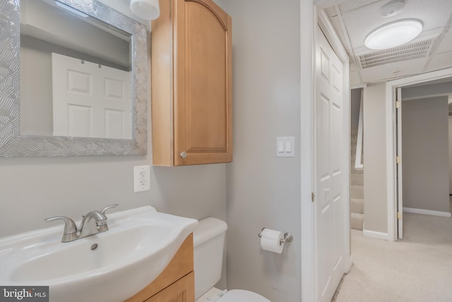 1458 Columbia Rd NW Unit 109, Washington, DC 20009 - half bath featuring toilet and vanity