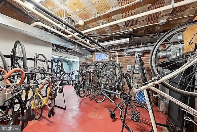 1458 Columbia Rd NW Unit 109, Washington, DC 20009 - garage with bike storage