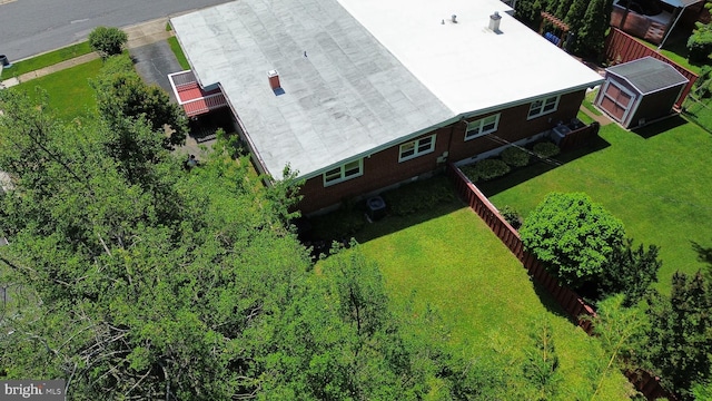1233 Knightswood Rd, Baltimore, MD 21239 - aerial view of property and surrounding area