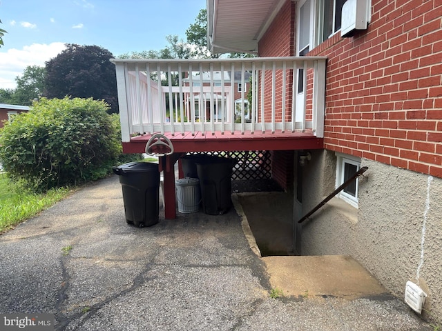 1233 Knightswood Rd, Baltimore, MD 21239 - exterior view of brick siding