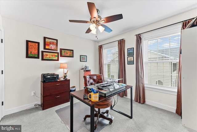 4 Parkview Cir, Wayne, PA 19087 - office space with light colored carpet and ceiling fan