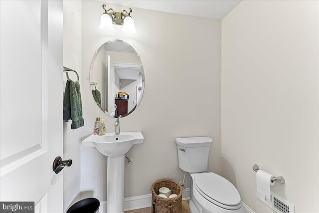 4 Parkview Cir, Wayne, PA 19087 - half bathroom with baseboards and tile patterned flooring