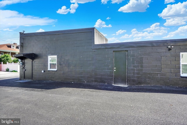 1221 W Heiges St, York, PA 17404 - view of home's exterior featuring concrete block siding