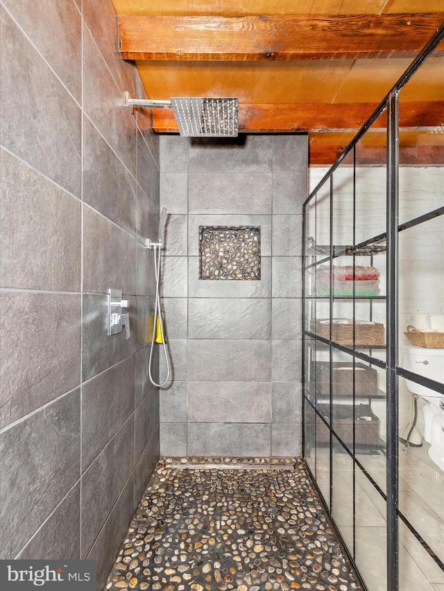 23 W 5th St, Frederick, MD 21701 - full bathroom with tiled shower