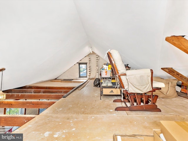 23 W 5th St, Frederick, MD 21701 - view of unfinished attic
