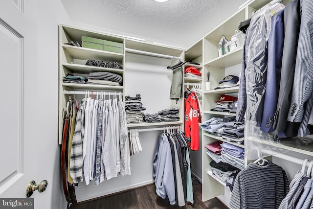 2111 Wisconsin Ave NW Unit 109, Washington, DC 20007 - walk in closet with wood finished floors
