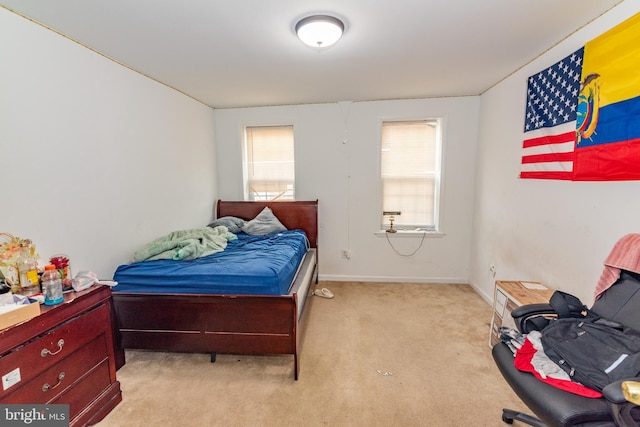 16 S Kresson St, Baltimore, MD 21224 - bedroom with light colored carpet and baseboards