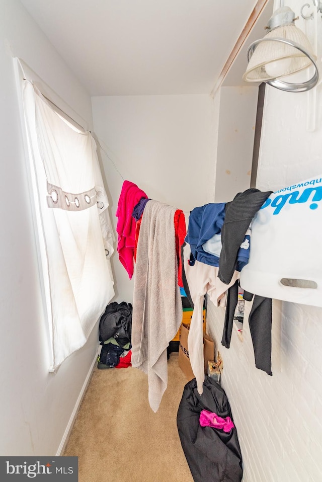 16 S Kresson St, Baltimore, MD 21224 - spacious closet with carpet flooring