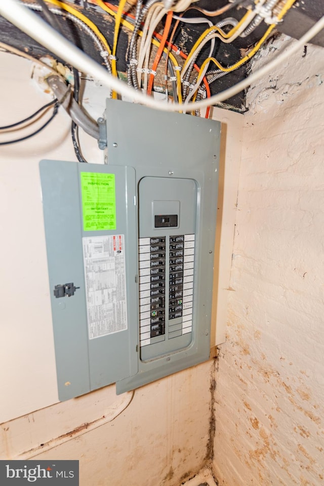 16 S Kresson St, Baltimore, MD 21224 - utility room featuring electric panel