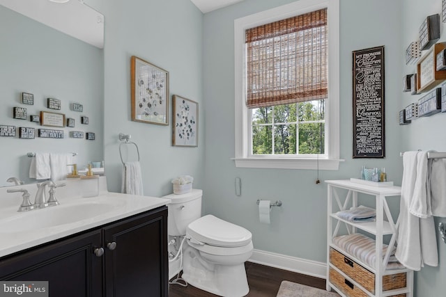 306 Rowland Ln, Line Lexington, PA 18932 - half bathroom with wood finished floors and vanity