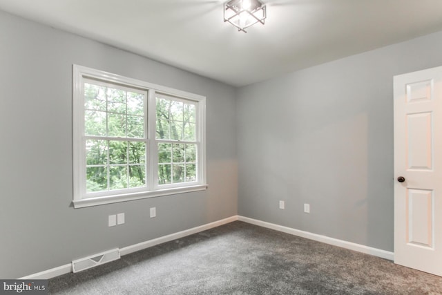 128 Azalea Dr, Hershey, PA 17033 - unfurnished room featuring dark colored carpet and baseboards