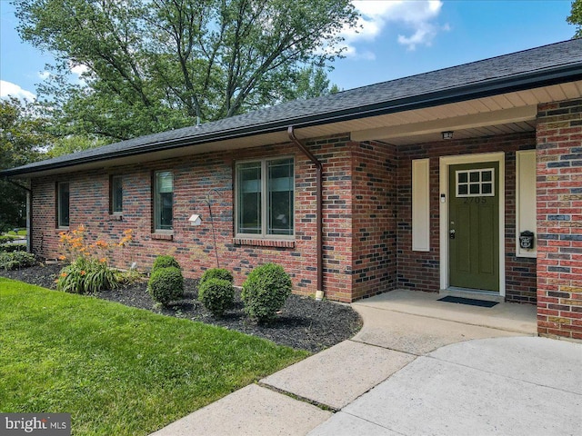 2705 W Gordon, Allentown, PA 18104 - property entrance featuring brick siding