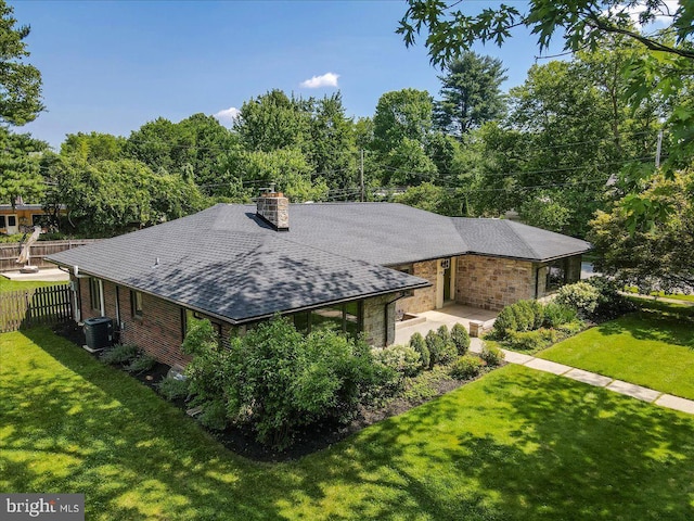 2705 W Gordon, Allentown, PA 18104 - view of front of property featuring a chimney and roof with shingles