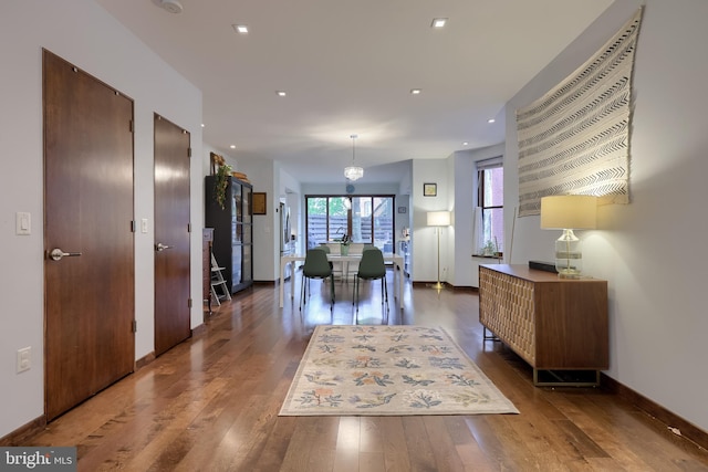 662 W Chestnut St, Lancaster, PA 17603 - dining space with wood-type flooring and recessed lighting