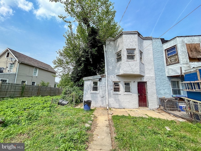 631 Saint Anns Ave, Baltimore, MD 21218 - rear view of house featuring brick siding