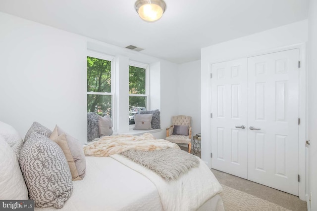 1308 Clifton St NW Unit 118, Washington, DC 20009 - bedroom featuring carpet floors and a closet