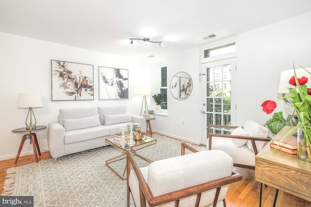 1308 Clifton St NW Unit 118, Washington, DC 20009 - living area featuring wood finished floors