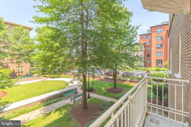 1308 Clifton St NW Unit 118, Washington, DC 20009 - view of balcony