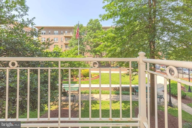 1308 Clifton St NW Unit 118, Washington, DC 20009 - view of balcony