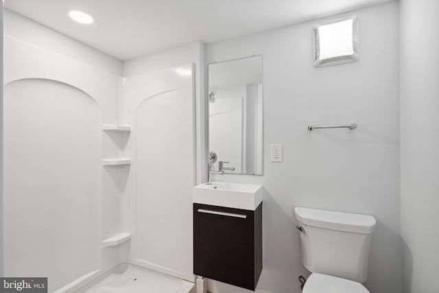1448 N Myrtlewood St, Philadelphia, PA 19121 - bathroom featuring vanity and a shower