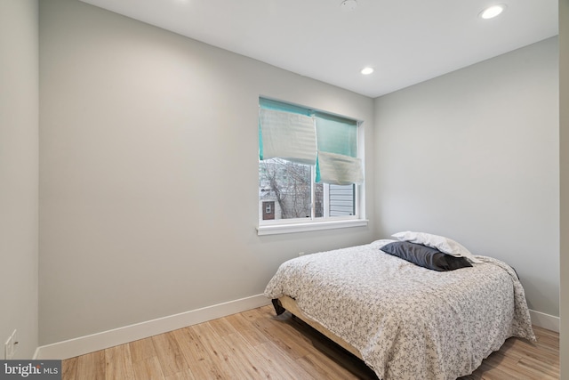 1448 N Myrtlewood St, Philadelphia, PA 19121 - bedroom with wood finished floors and recessed lighting
