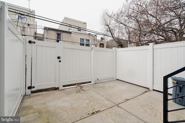 1448 N Myrtlewood St, Philadelphia, PA 19121 - view of patio / terrace with a gate