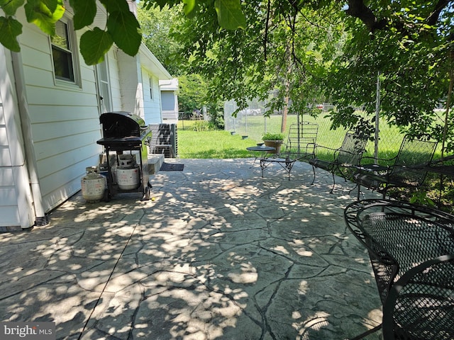 310 Franklin St, Colonial Beach, VA 22443 - view of patio featuring grilling area