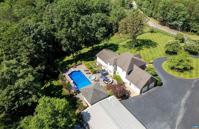 2865 Proffit Rd, Charlottesville, VA 22911 - aerial view of a pool