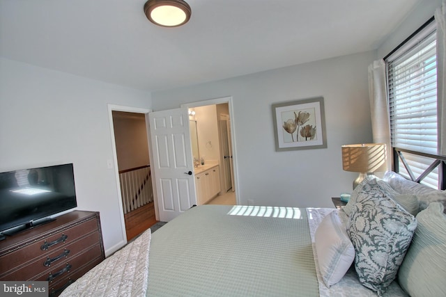 8011 Lions Crest Way, Gaithersburg, MD 20879 - bedroom with ensuite bath