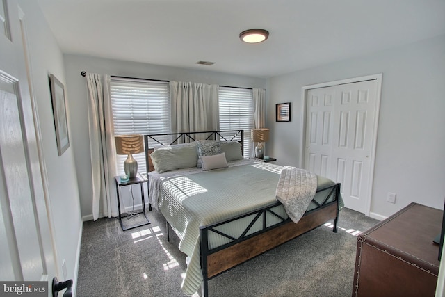 8011 Lions Crest Way, Gaithersburg, MD 20879 - bedroom featuring baseboards and a closet