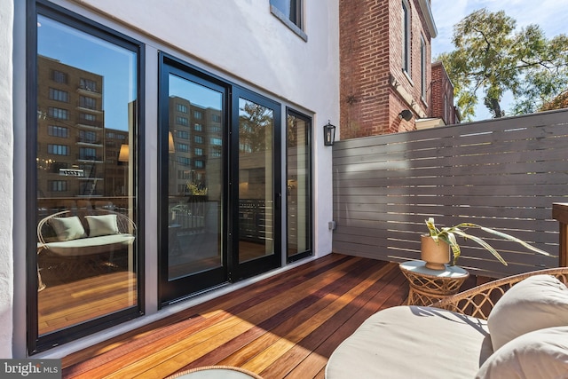 1720 15th St NW, Washington, DC 20009 - view of wooden deck