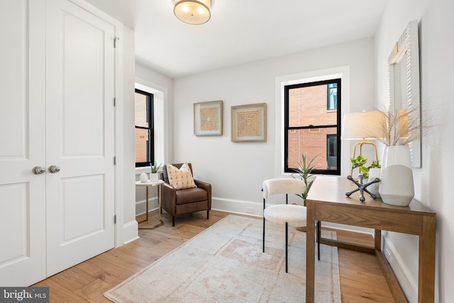 1720 15th St NW, Washington, DC 20009 - home office featuring wood finished floors and healthy amount of natural light