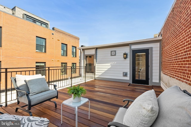 1720 15th St NW, Washington, DC 20009 - view of wooden deck