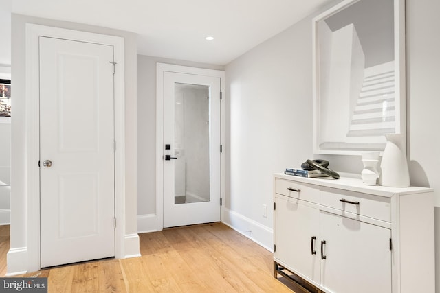 1720 15th St NW, Washington, DC 20009 - corridor featuring light wood-style floors and recessed lighting