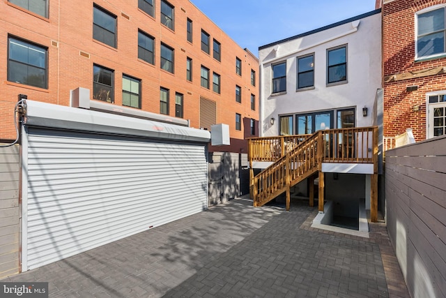1720 15th St NW, Washington, DC 20009 - rear view of house with stairs